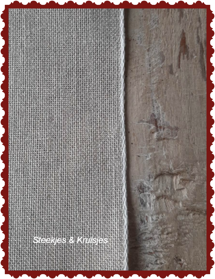 <tc>100 mm wide banding color natural with small white edge</tc>