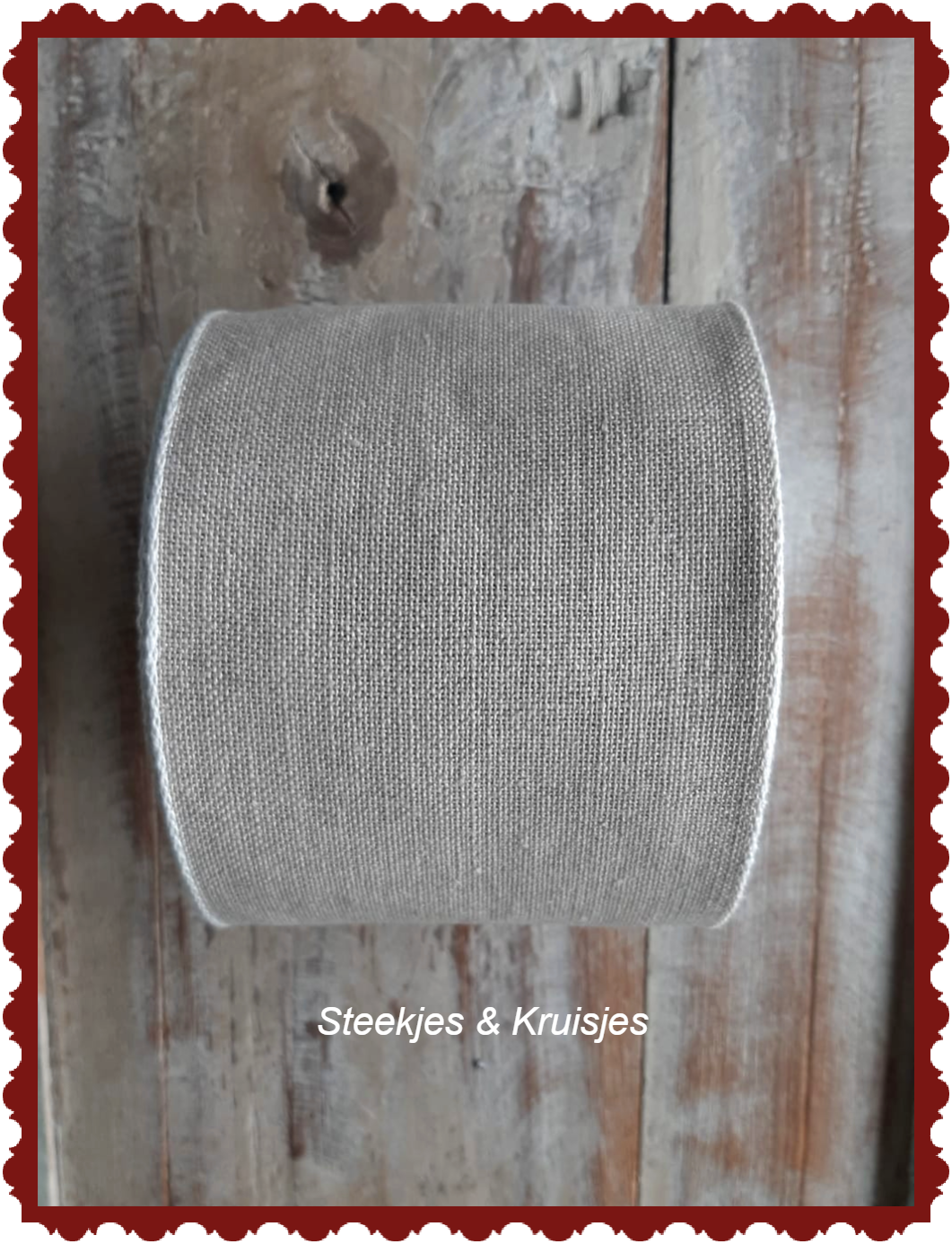 <tc>100 mm wide banding color natural with small white edge</tc>