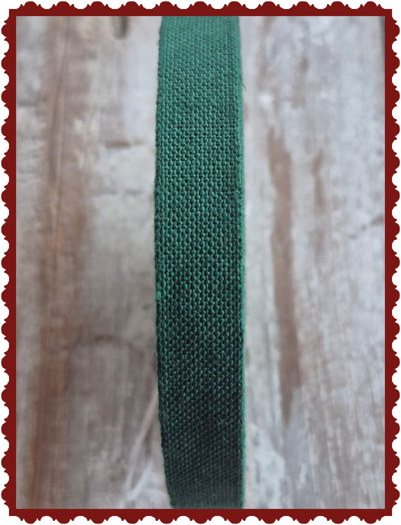 15 mm Breed Band Groen