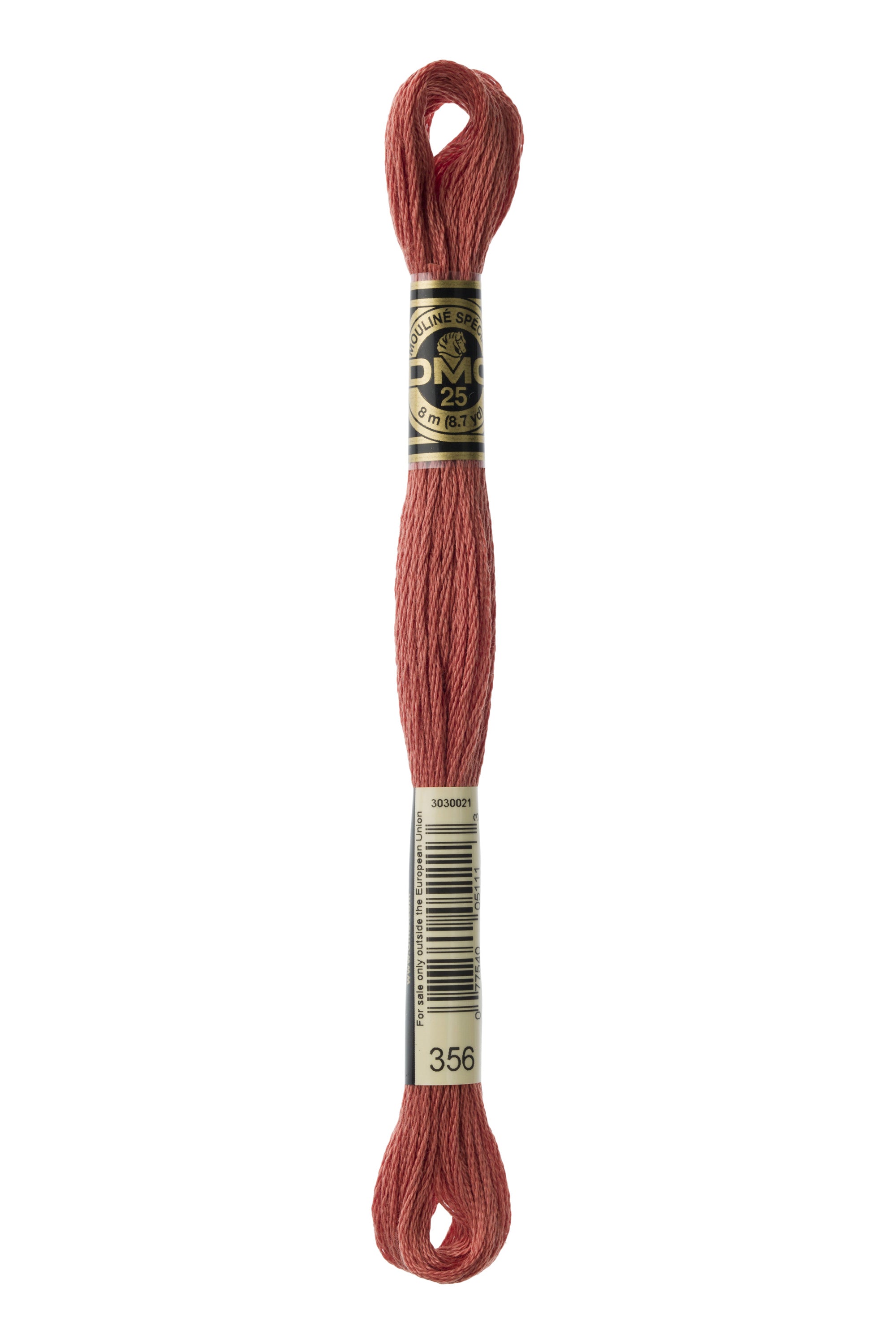 <tc>DMC embroidery floss no. 356 Terra</tc>