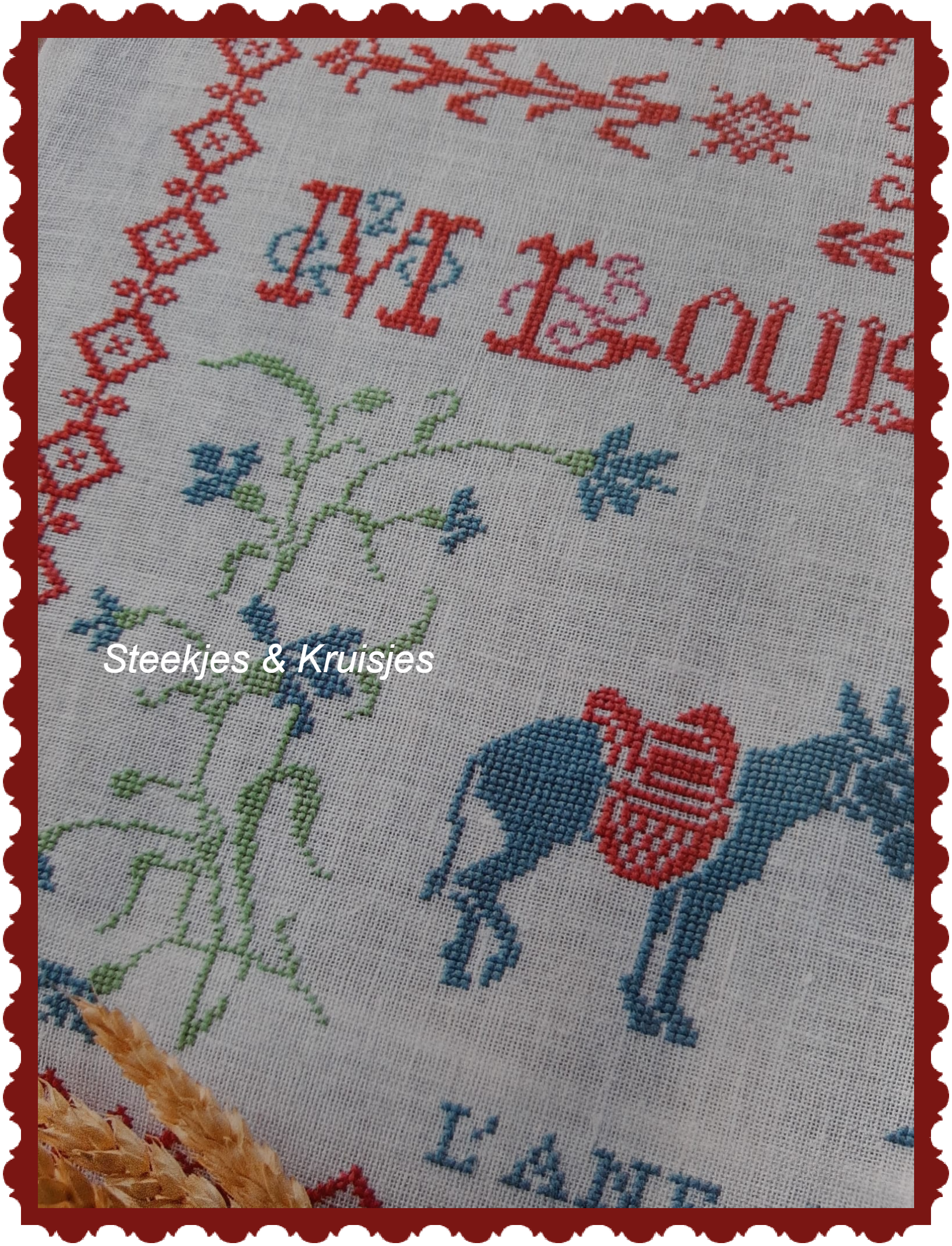 Marquoirs, Samplers & Belles Lettres Special