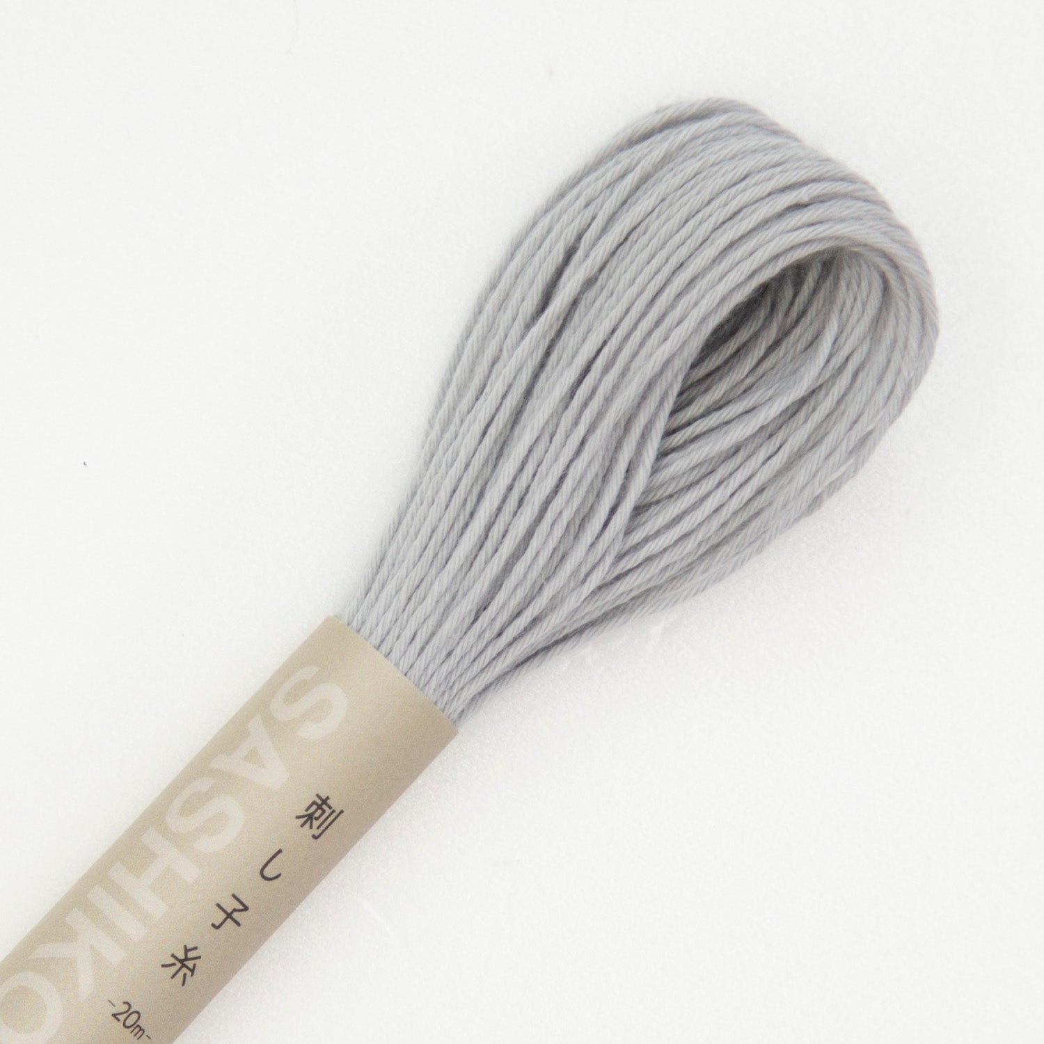 Olympus Sashiko Yarn Gray No. 28