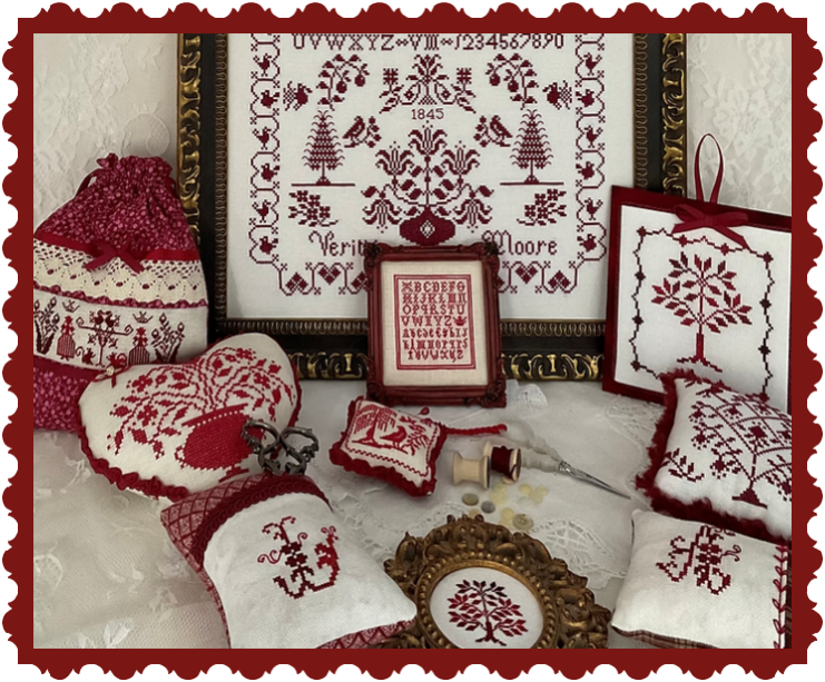 Stitches in Red