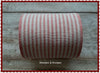 <transcy>120 mm Wide Banding  Natural With Red Stripes</transcy>
