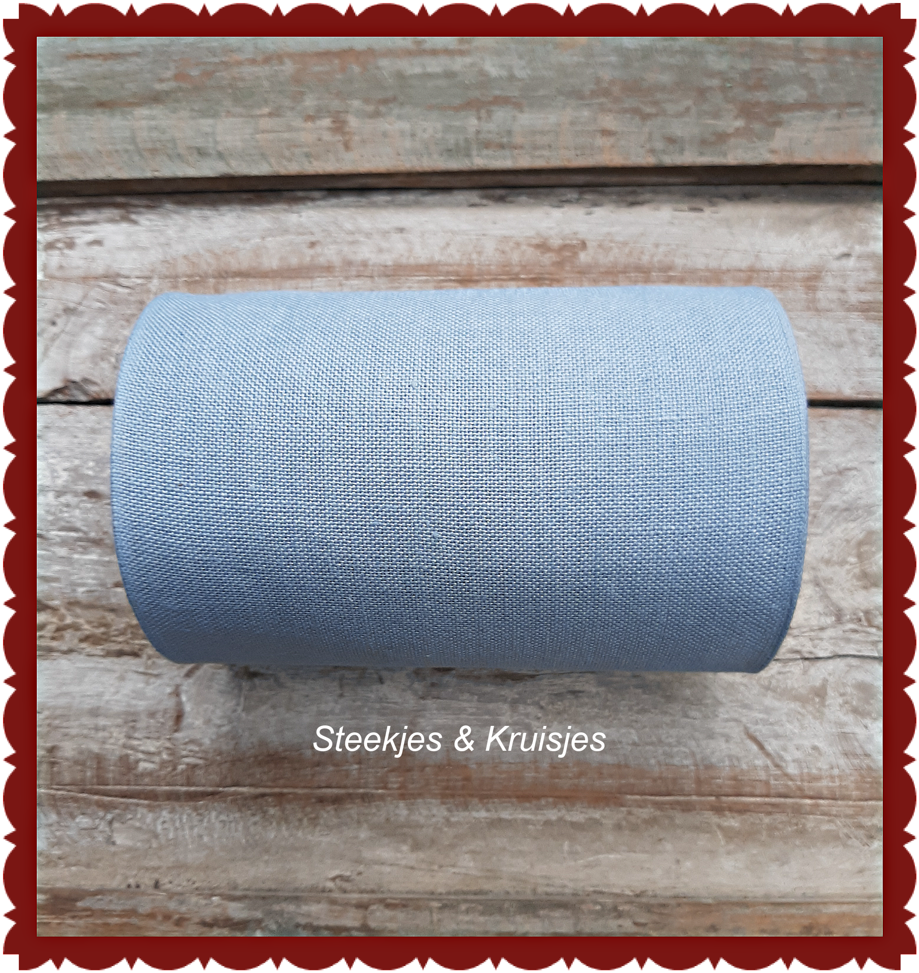 160 mm Breed Band Kleur Blauw