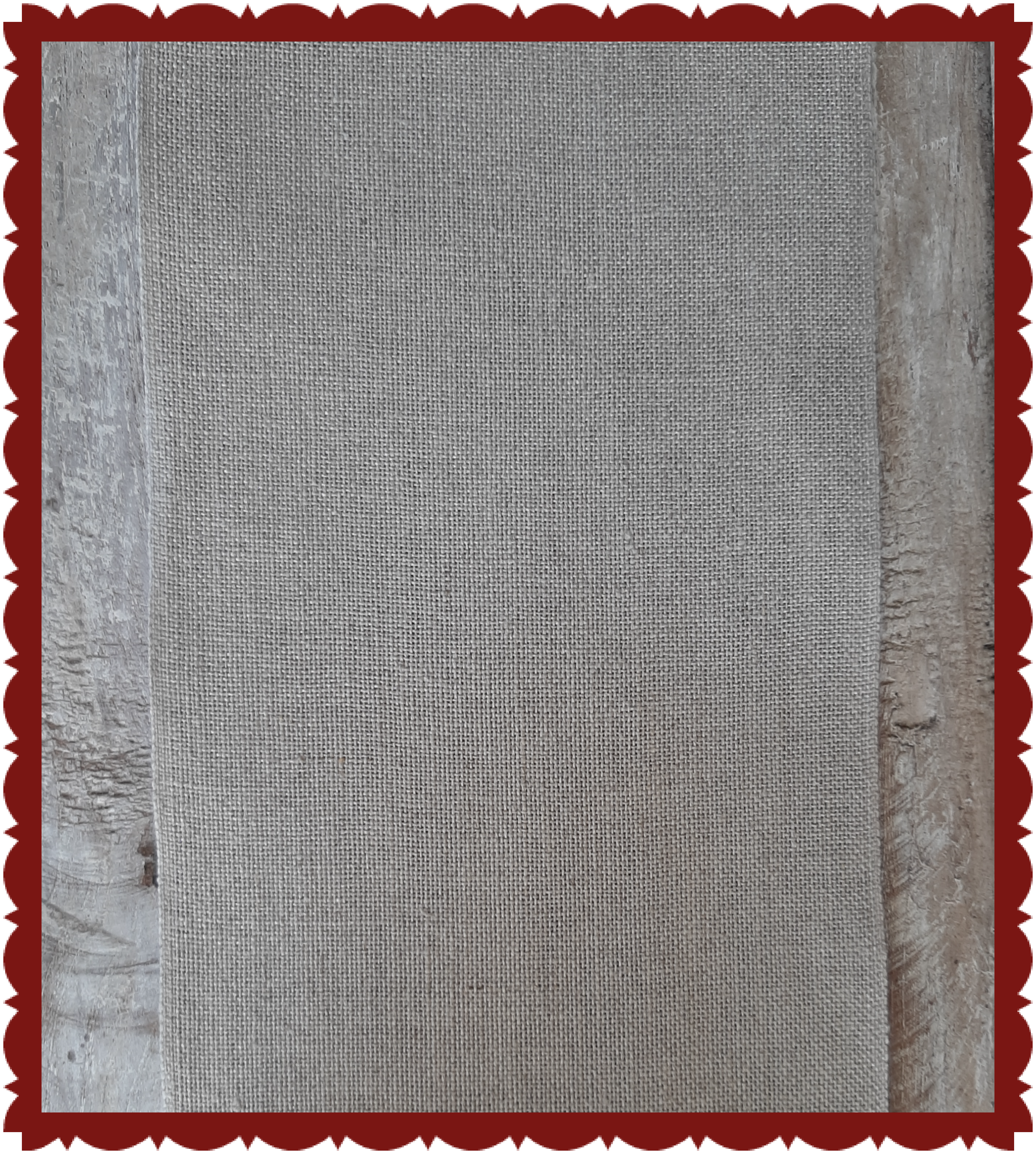 <tc>160 mm wide banding,  14-threads/36 count, Color Natural & Antique White</tc>