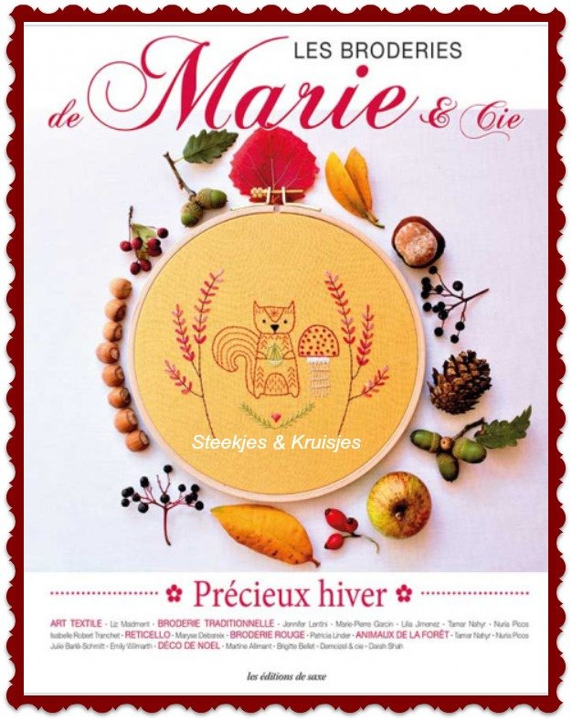 Les Broderies de Marie "Precieux Hiver"