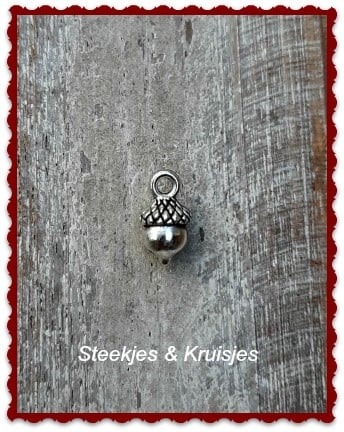 Charm Egg Silver