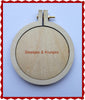 Embroidery ring mini diameter 5 cm with screw