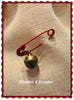 Load image in Gallery view, Safety Pins Red 20 mm