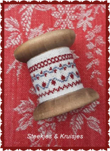 Pakketje Houten Klos "Vintage" 5 cm Hoog