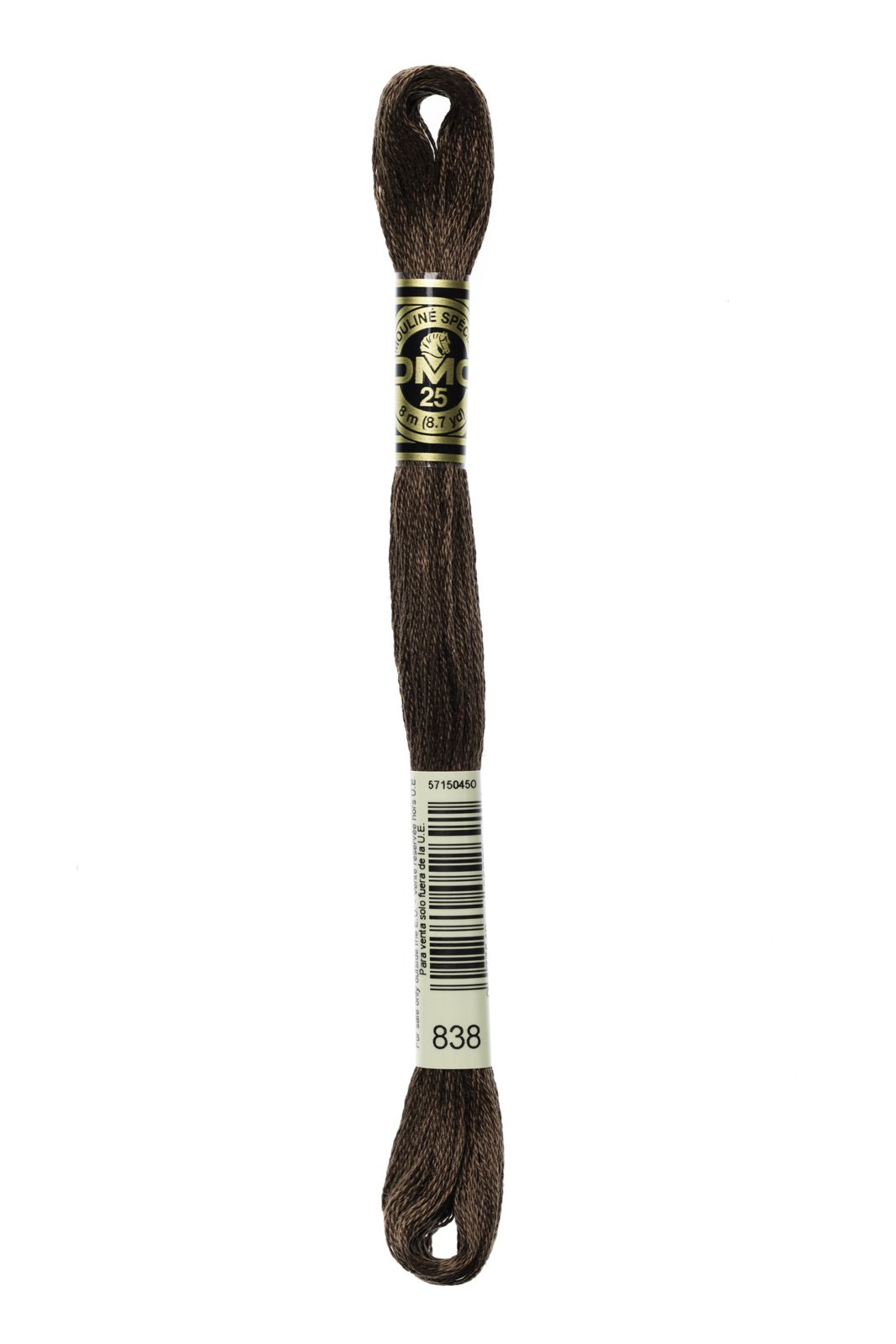 DMC embroidery side no. 838 Brown