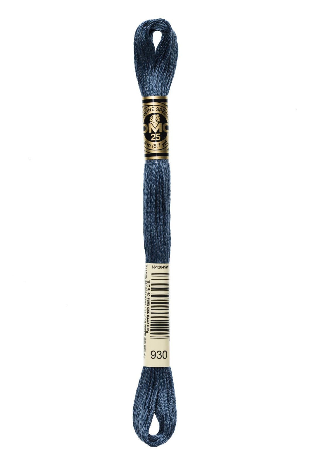 DMC Borduurzijde nr. 930 Blauw