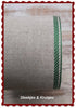 <tc>Vaupel Linen Banding 100 mm Color Natural With Green Deco Edge</tc>