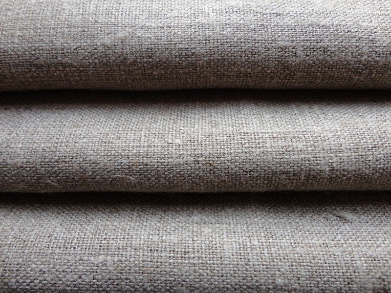 Linen fabric coarse