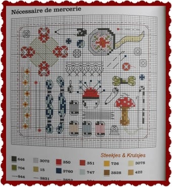 Mercerie mini booklet