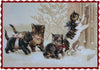 <transcy>Textile transfer Kittens, dimensions ± 3.5 x 5.2