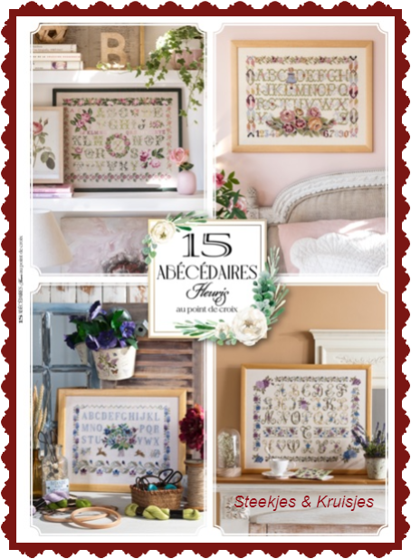 <tc>15 Flower Samplers in this special edition for the French Magazine "Point de Croix"</tc>