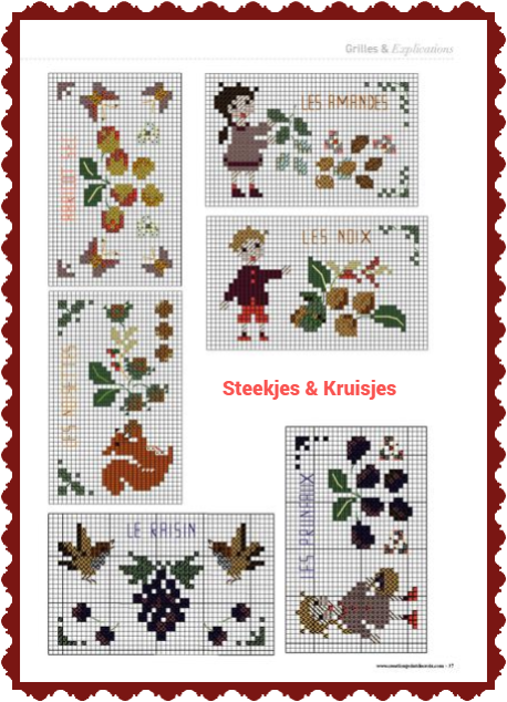 Cross stitch Magazine from France Creation Point de Croix, November/De –  SoKe