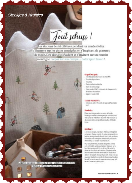 Cross stitch Magazine from France Creation Point de Croix, Special Iss –  SoKe