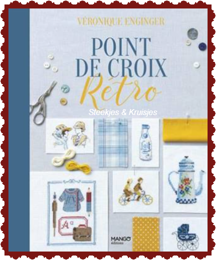 <tc>Point de Croix Retro French Cross Stitch Book full with patterns!</tc>