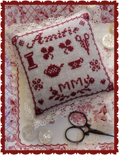 S&K " Amitié" Embroidery pattern