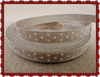 Polka Dot Trim Series Antique Blue, Antique Beige or Antique Red