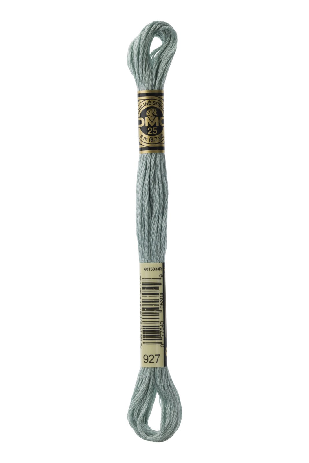 DMC Borduurzijde nr. 927 Blauw