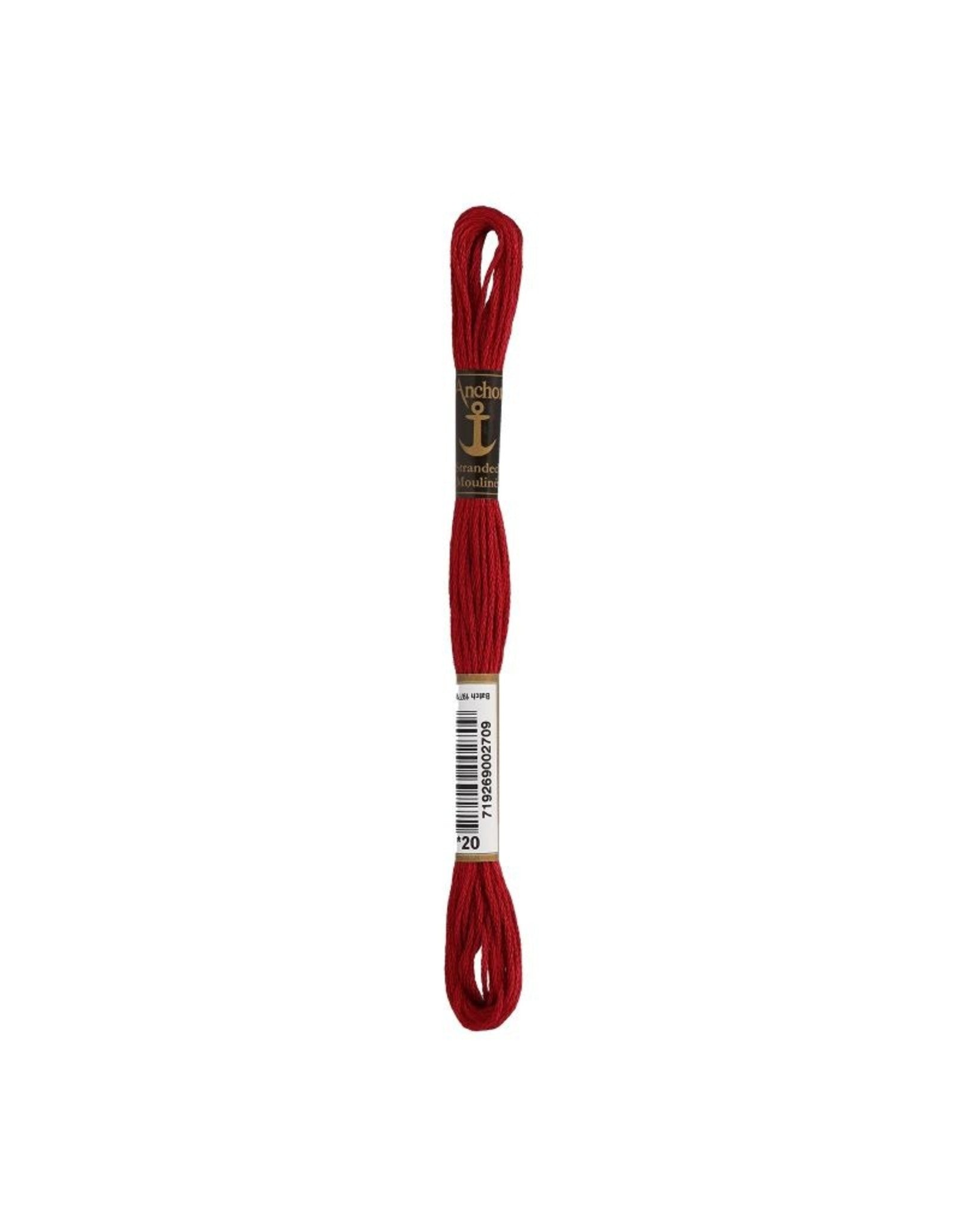 Anchor Mouline Nr. 20 warm red