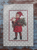 Load image in Gallery view, Transfer Boy With Red Jacket And Hat Polka Dot ± 9 x 13 cm