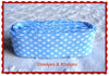 Bias Binding Blue With White Dots