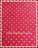 Moda Essential Dots red with white dot