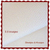 <tc>Zweigart Aida 14 count,  Cotton , color Antique White no. 101</tc>