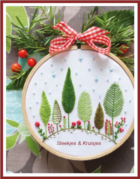 Les Broderies de Marie "Precieux Hiver"