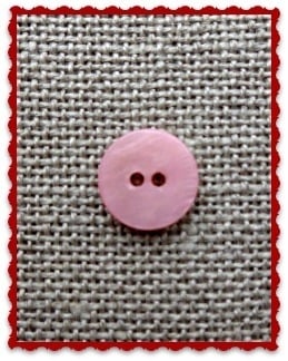 Button Soft pink mother of pearl