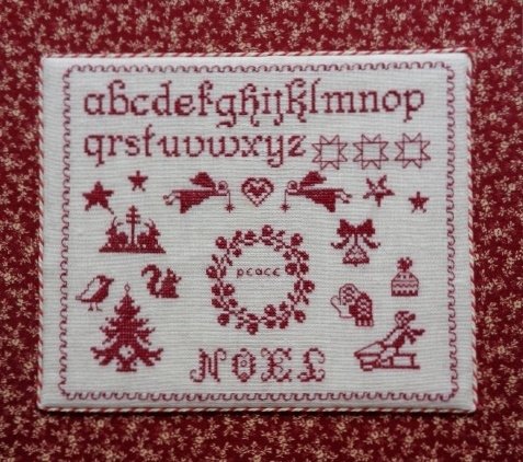 S&K "Christmas Sampler" Embroidery Pattern