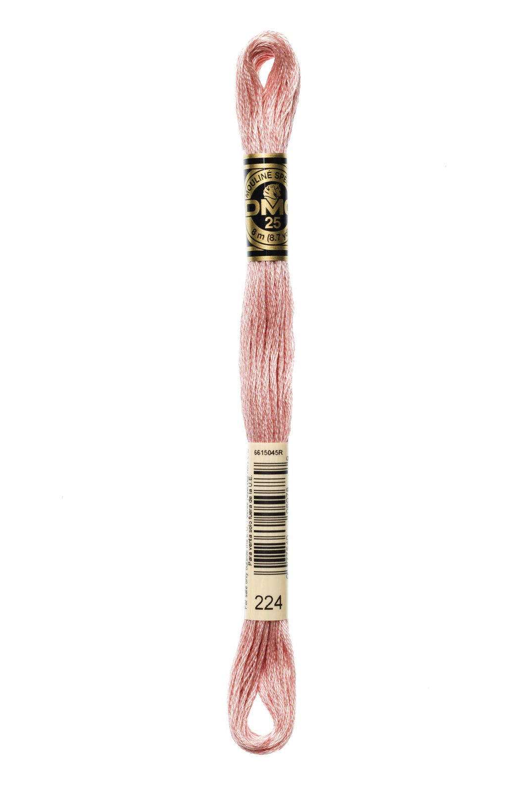 DMC embroidery side no. 224 Rose