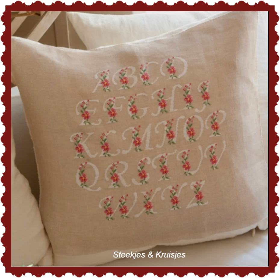 <tc>15 Flower Samplers in this special edition for the French Magazine "Point de Croix"</tc>